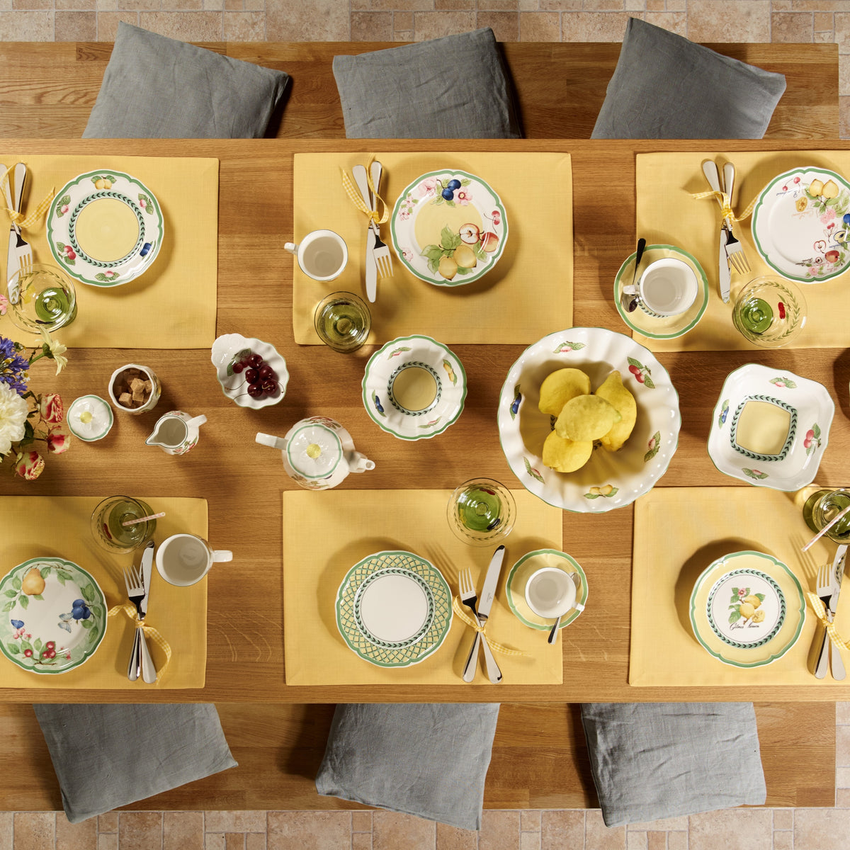 French Garden Salad/ Dessert Plate