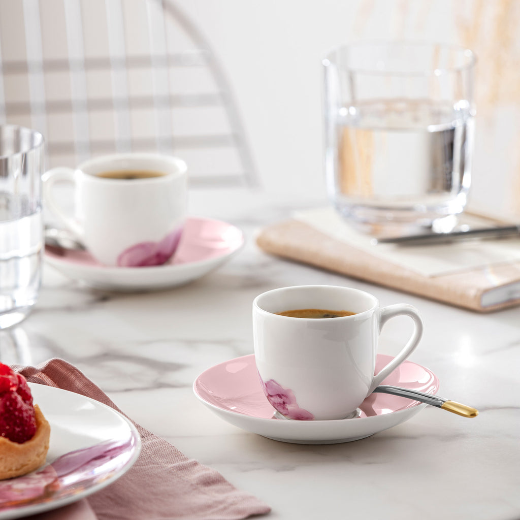 Rose Garden Espresso cup saucer