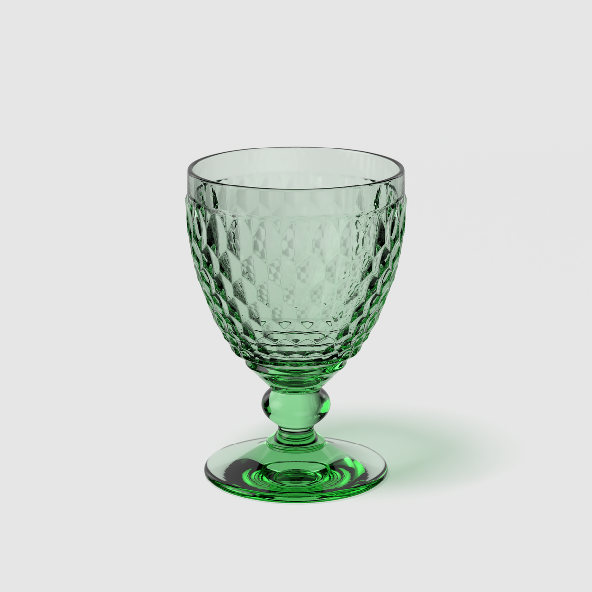 Boston Red wine glass
