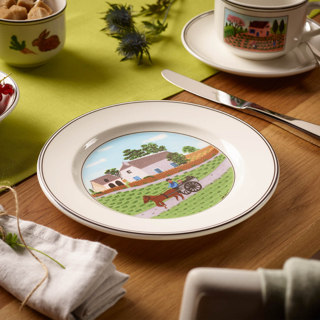Design Naif Salad/ Dessert Plate