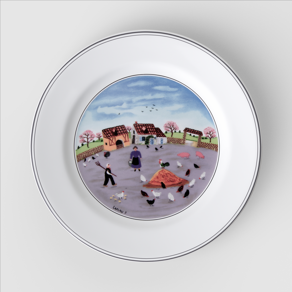 Design Naif Salad/ Dessert Plate