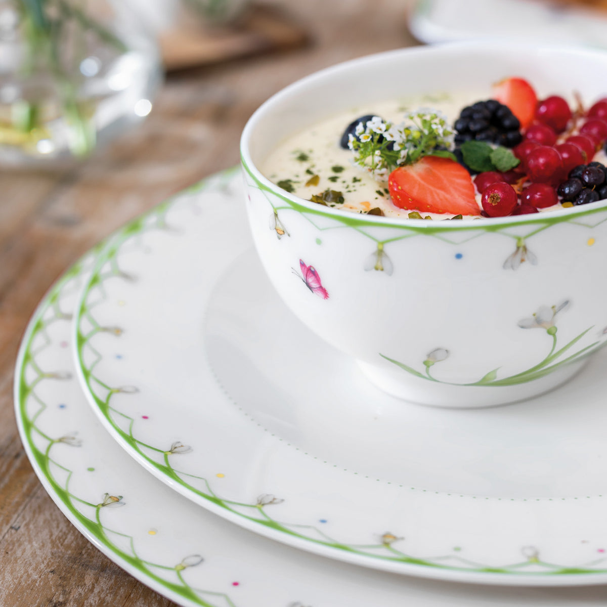 Colourful Spring Serving Bowl