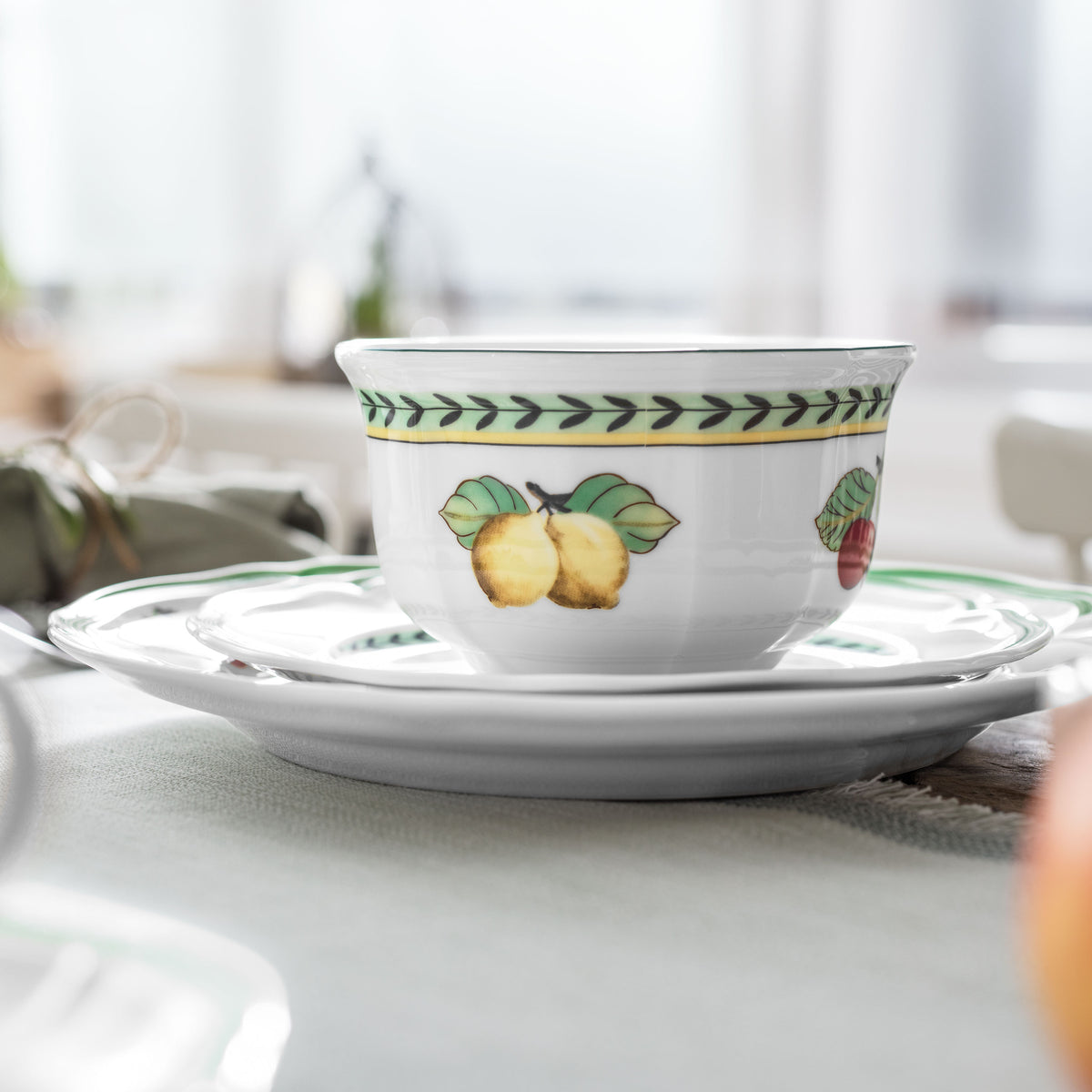 French Garden Serving Bowl