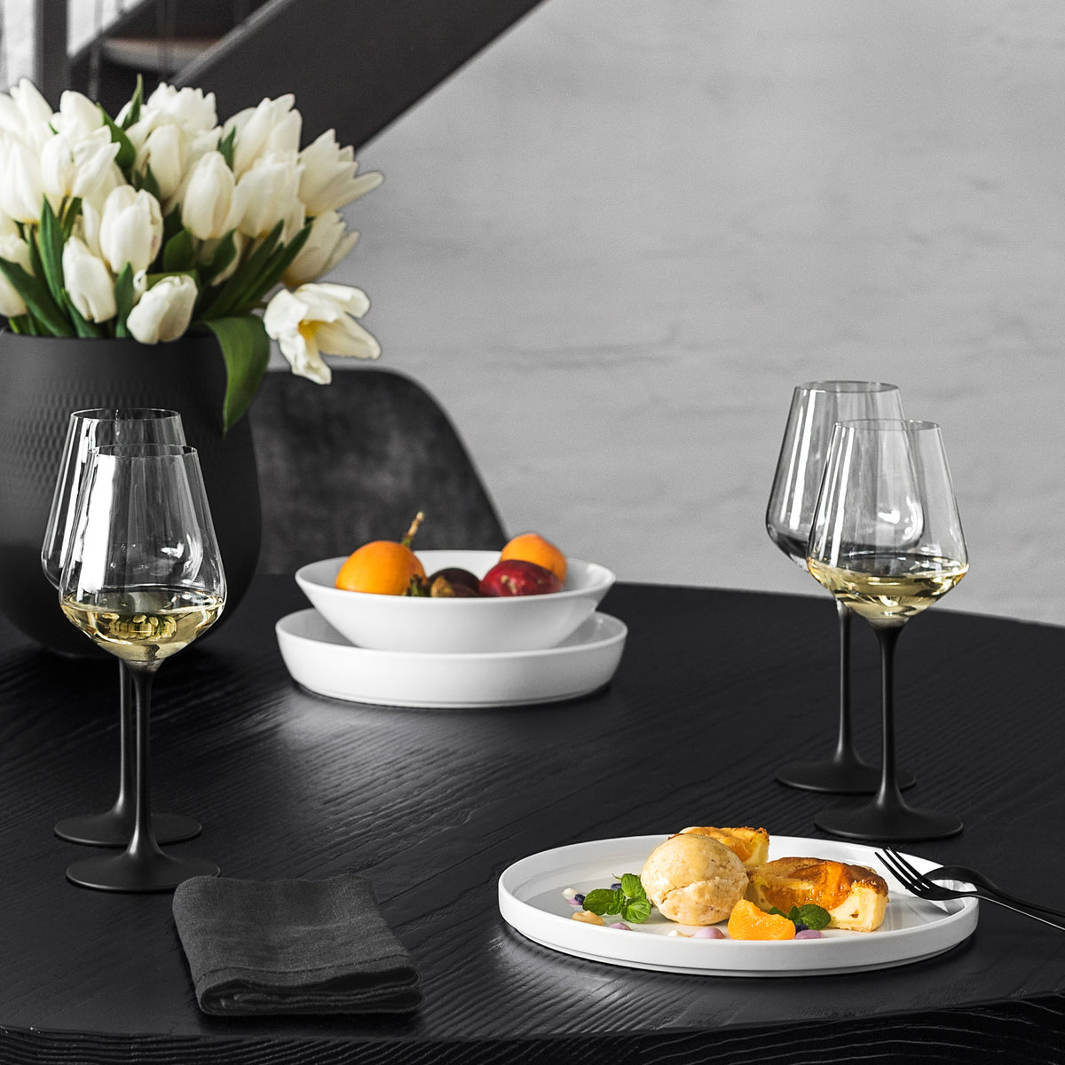 Manufacture White wine glass