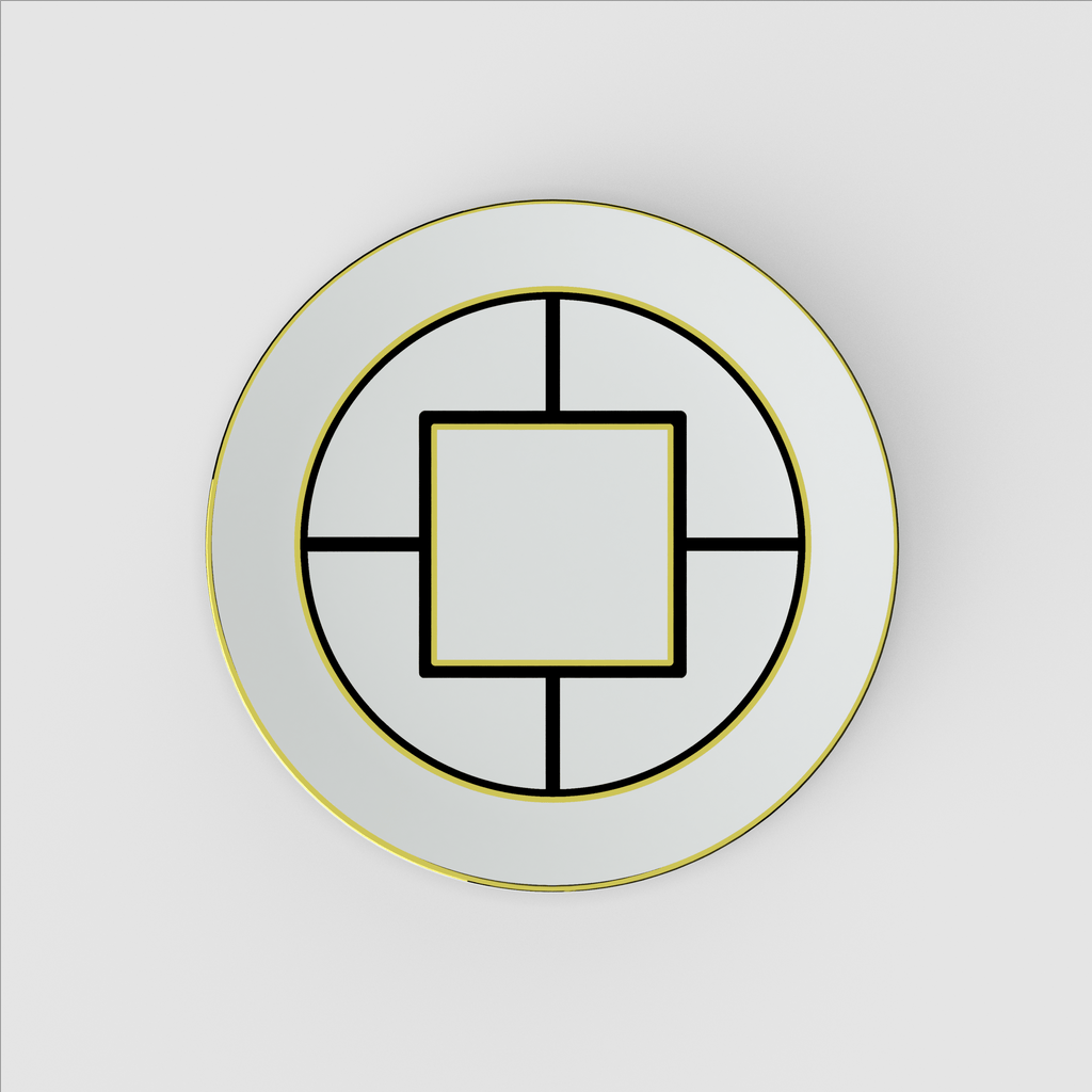 MetroChic Salad/ Dessert Plate
