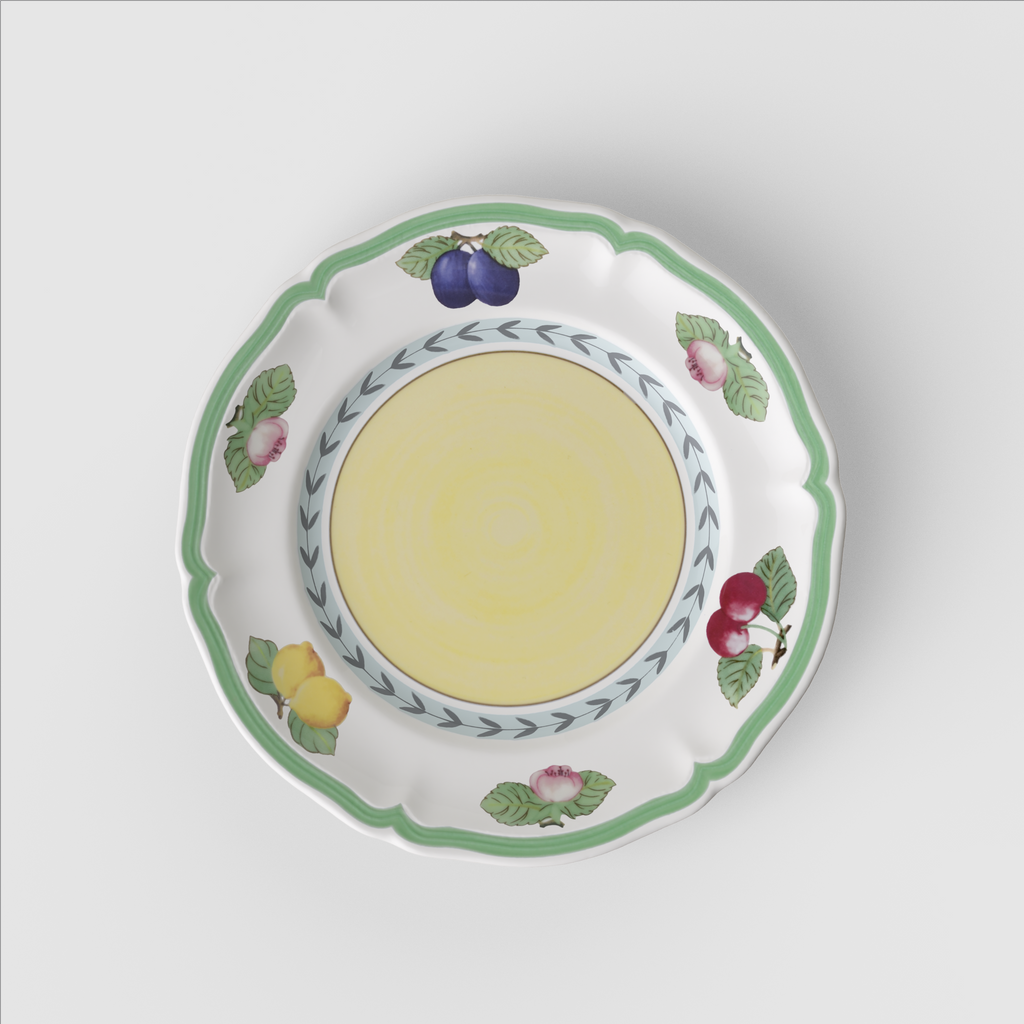 French Garden Appetizer/ Bread Plate